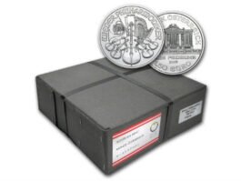 1 Oz Austrian Philharmonic Silver Coin Monster Box