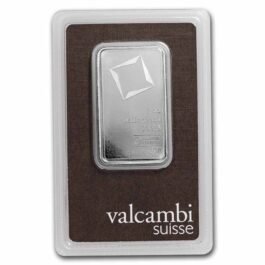 1 oz Palladium Bar - Valcambi Suisse (In Assay)