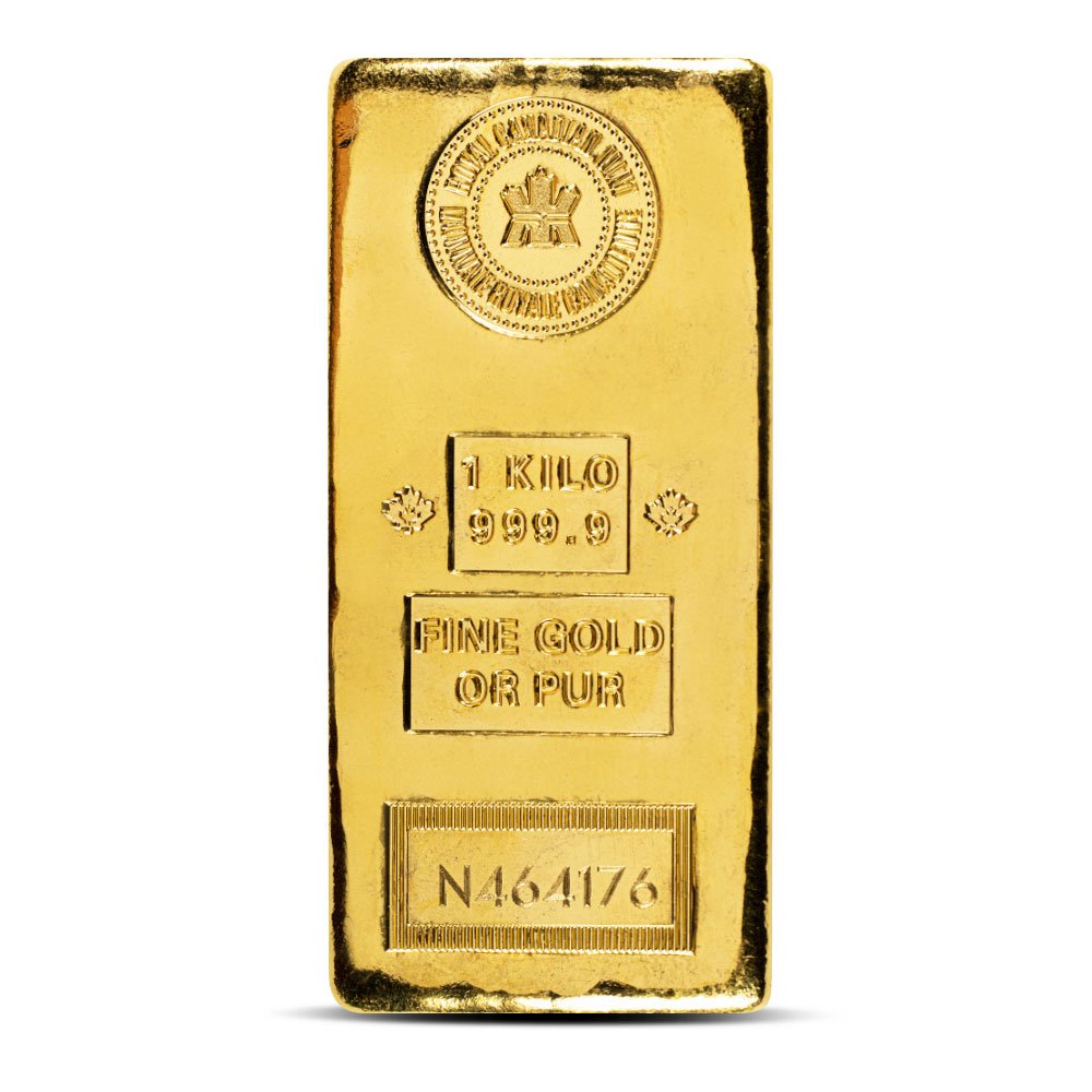 Royal Canadian Mint Gold Bars 1 Kilo (RCM)