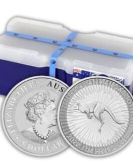 Australian Kangaroo 1 Ounce Silver Monster Box