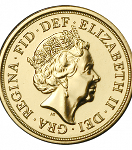 2022 Queen Elizabeth Gold Double Sovereign (Platinum Jubilee)