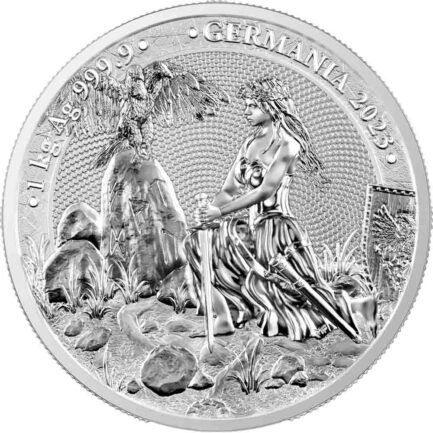 2023 1 Kilo Germania Silver Round (Capsule)