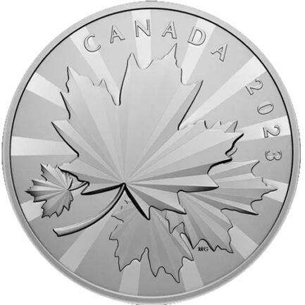 2023 1 Kilo Proof Canadian Silver Multifaceted Maple Leaf Coin