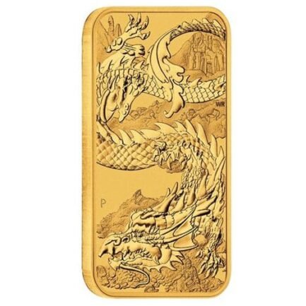 2023 1 oz Dragon Rectangular Gold Coin