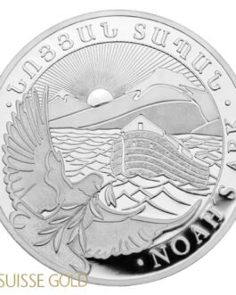 10 x 2023 1 Kilogram Armenian Noah's Arc Silver Coin