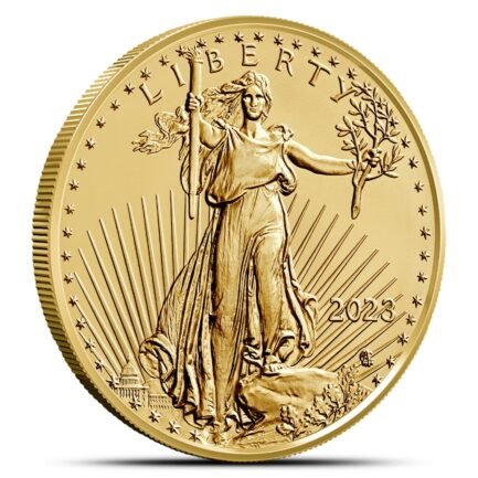 2023 1 oz American Gold Eagle Tube (20 Coins, BU)