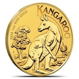 2023 1 Oz Australian Gold Kangaroo Coin (BU)