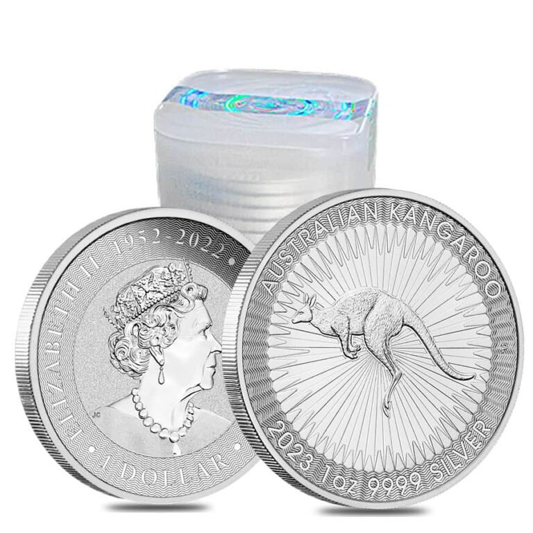 Australian Kangaroo 1 Ounce Silver Monster Box