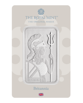 Britannia 1oz Platinum Bullion Minted Bar