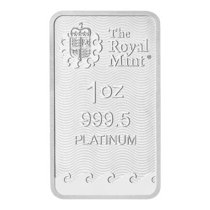 Britannia 1oz Platinum Bullion Minted Bar