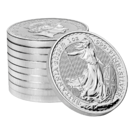 2022 Britannia Silver Bullion Five Hundred Coin Box